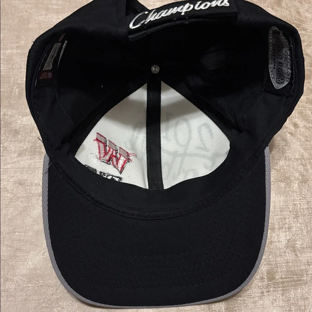 Wisconsin Badgers Hat 2011 Big Ten Champions Adjustable‎ Locker Room Edition Hat